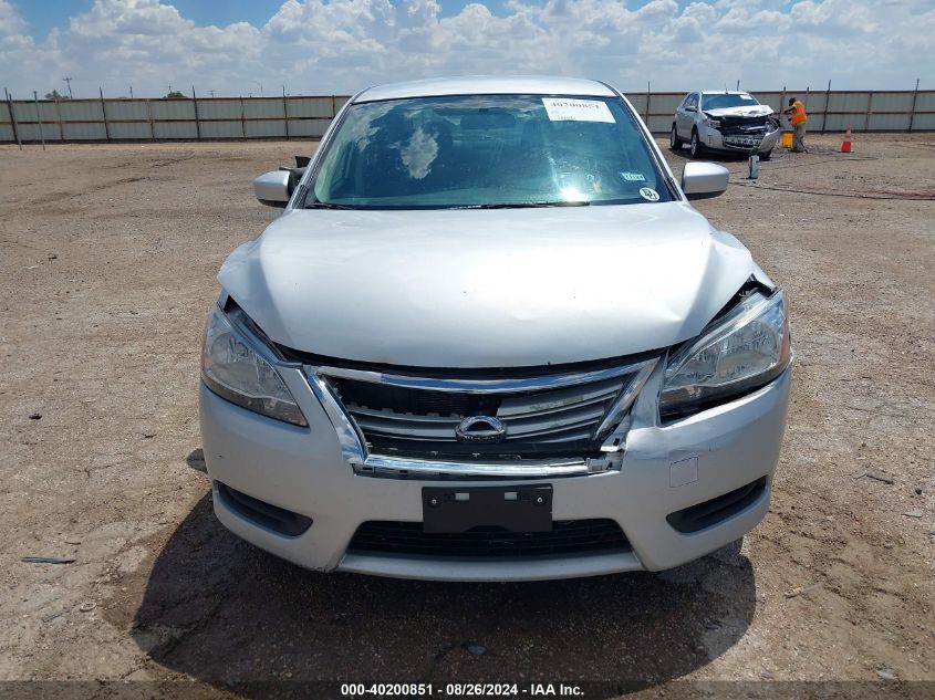 2015 Nissan Sentra Sv VIN: 3N1AB7AP7FL628347 Lot: 40200851