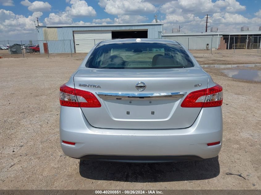 2015 Nissan Sentra Sv VIN: 3N1AB7AP7FL628347 Lot: 40200851