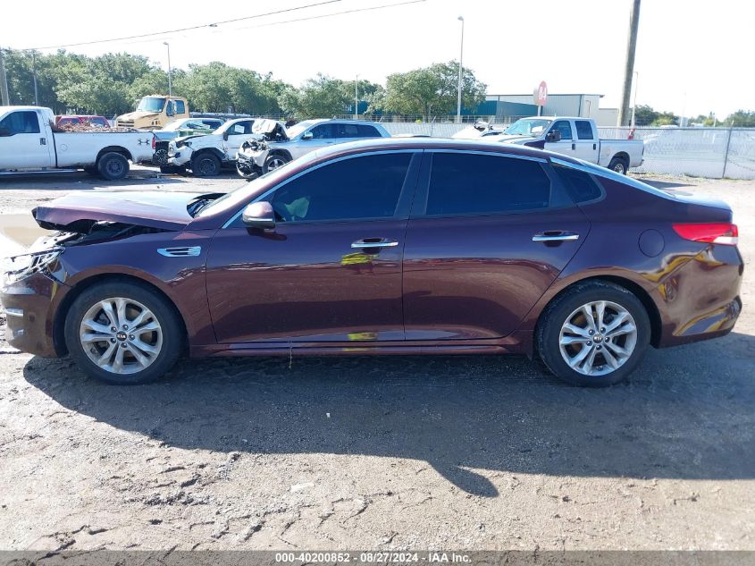 2017 Kia Optima Lx VIN: 5XXGT4L35HG163546 Lot: 40200852