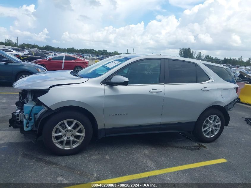 2022 Chevrolet Equinox Fwd 2Fl VIN: 2GNAXJEVXN6136152 Lot: 40200863