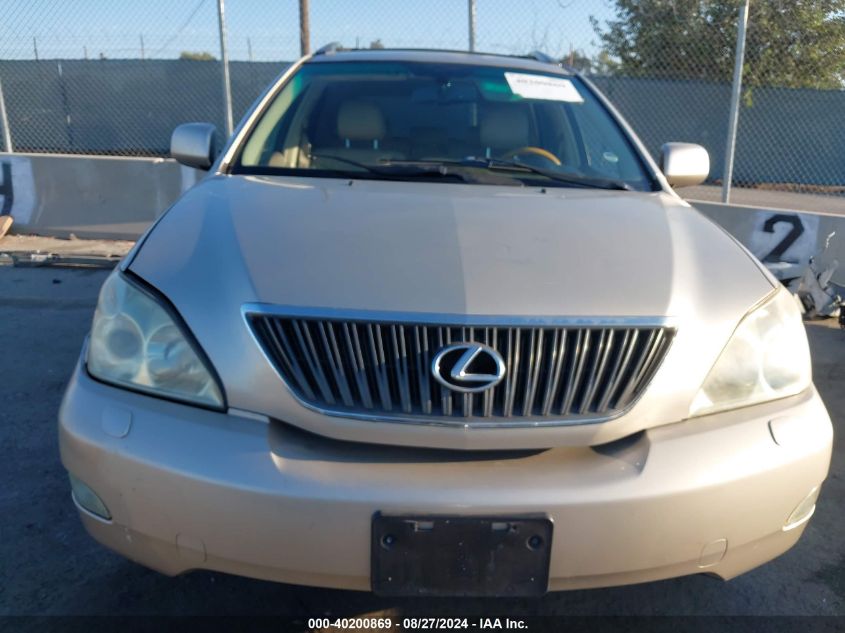 2007 Lexus Rx 350 VIN: JTJHK31U072027355 Lot: 40200869