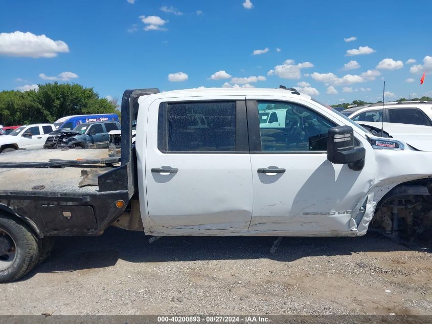 2022 GMC Sierra 3500Hd 4Wd Long Bed Pro VIN: 1GT49SEY5NF243793 Lot: 40200893