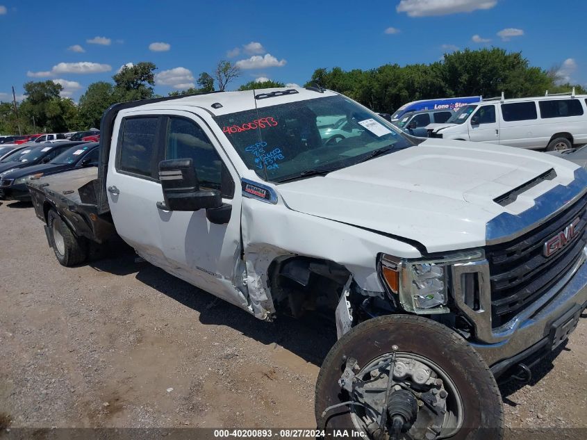 2022 GMC Sierra 3500Hd 4Wd Long Bed Pro VIN: 1GT49SEY5NF243793 Lot: 40200893