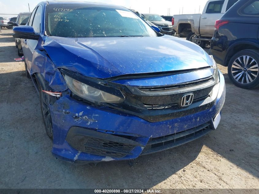 2018 Honda Civic Ex VIN: SHHFK7H51JU418856 Lot: 40200898