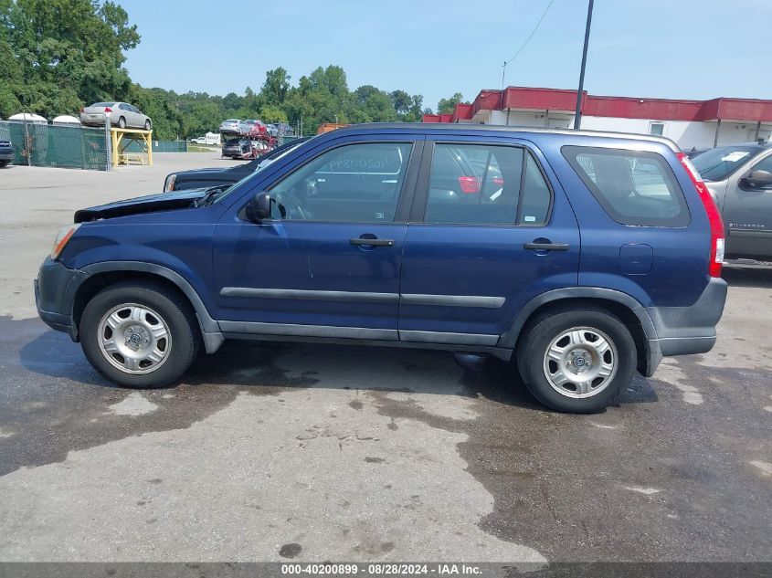 2005 Honda Cr-V Lx VIN: SHSRD68595U300877 Lot: 40200899