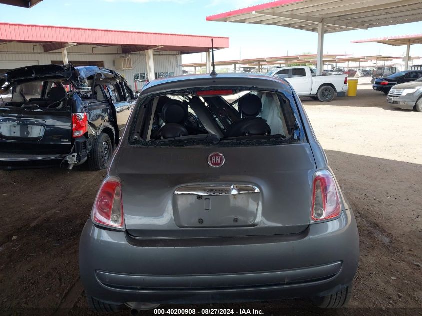 2012 Fiat 500 Pop VIN: 3C3CFFAR4CT117068 Lot: 40200908