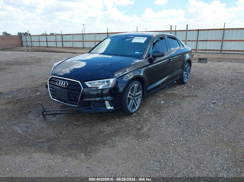 2018 Audi A3 2.0T Premium VIN: WAUAUGFF2J1034592 Lot: 40200916