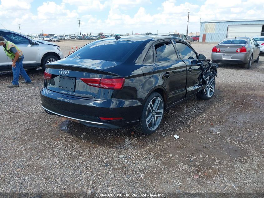 2018 Audi A3 2.0T Premium VIN: WAUAUGFF2J1034592 Lot: 40200916