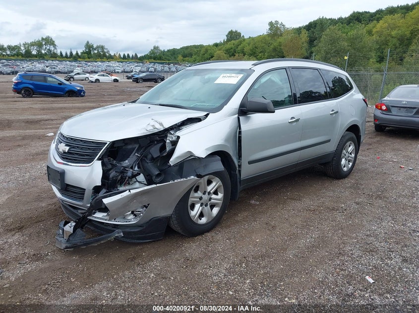 2015 CHEVROLET TRAVERSE VIN: 1GNKRFED3FJ287082