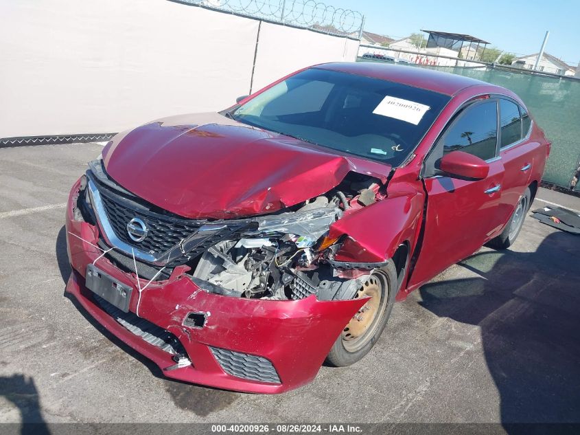 2016 Nissan Sentra Fe+ S/S/Sl/Sr/Sv VIN: 3N1AB7AP6GL643259 Lot: 40200926