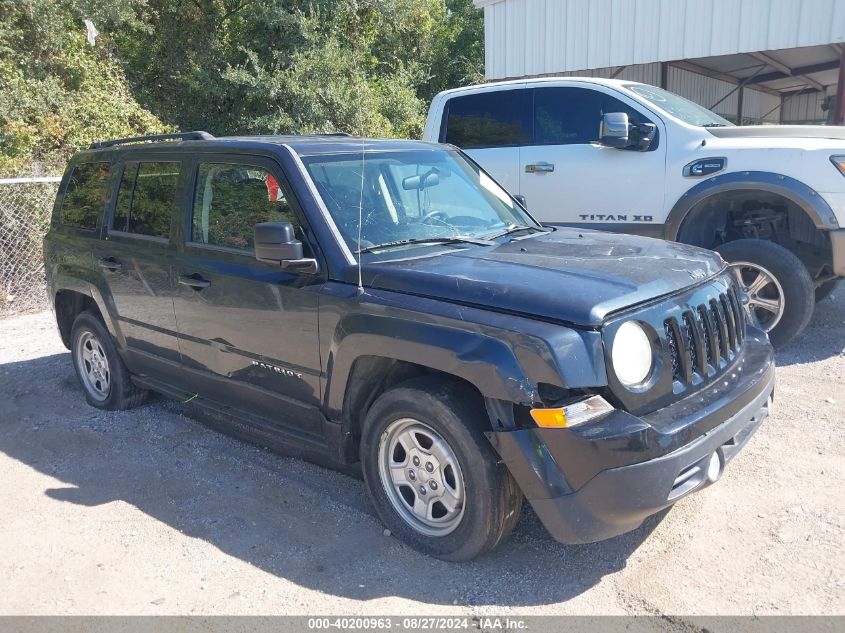 VIN 1C4NJPBA7ED522058 2014 JEEP PATRIOT no.1