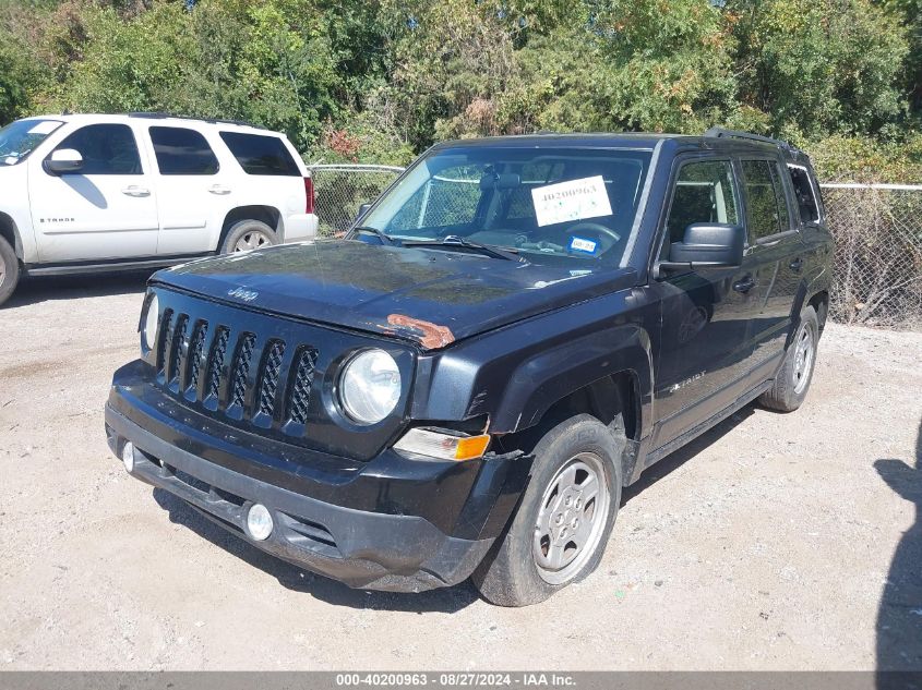 VIN 1C4NJPBA7ED522058 2014 JEEP PATRIOT no.2