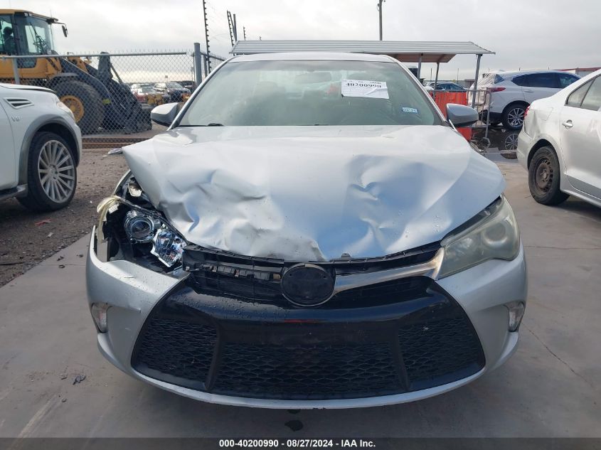 2016 Toyota Camry Se VIN: 4T1BF1FK4GU525034 Lot: 40200990