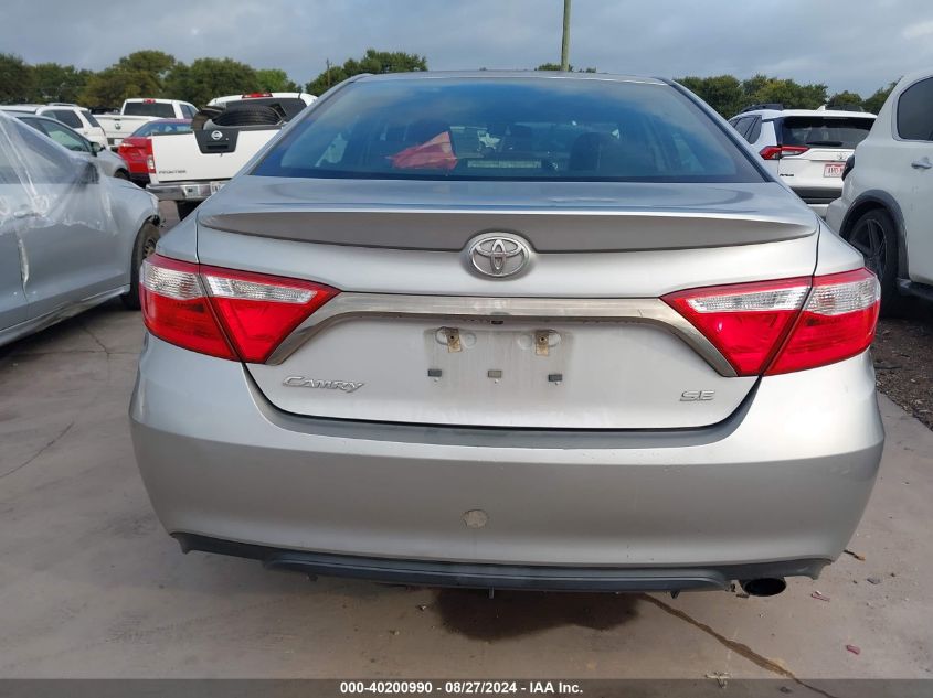 2016 Toyota Camry Se VIN: 4T1BF1FK4GU525034 Lot: 40200990