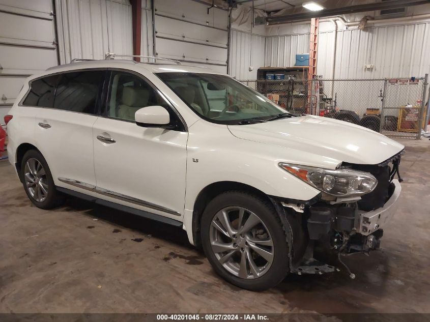 2014 Infiniti Qx60 VIN: 5N1AL0MM5EC537988 Lot: 40201045