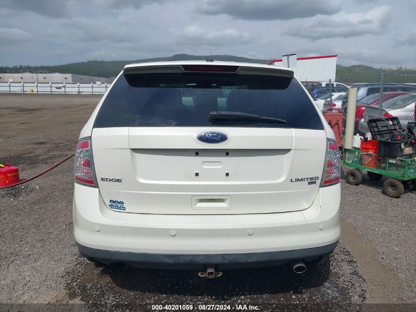 2008 Ford Edge Limited VIN: 2FMDK49C18BB27295 Lot: 40201059