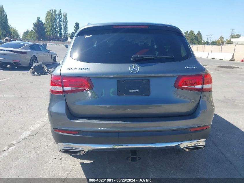 2017 Mercedes-Benz Glc 300 4Matic VIN: WDC0G4KB8HF182535 Lot: 40201081