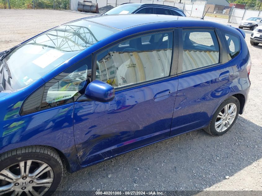 2010 Honda Fit Sport VIN: JHMGE8H49AC003502 Lot: 40201085