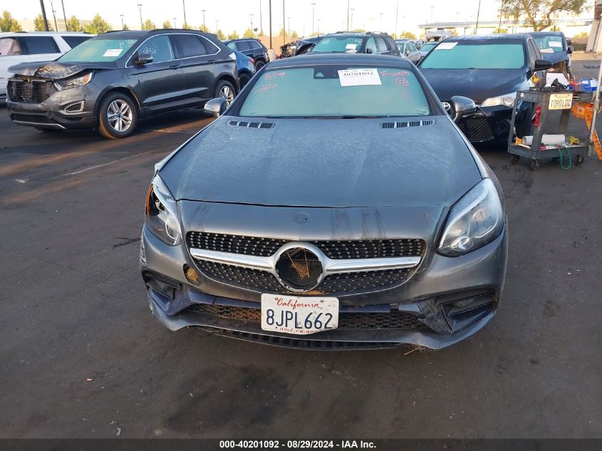 2018 Mercedes-Benz Slc 300 VIN: WDDPK3JA0JF149403 Lot: 40201092