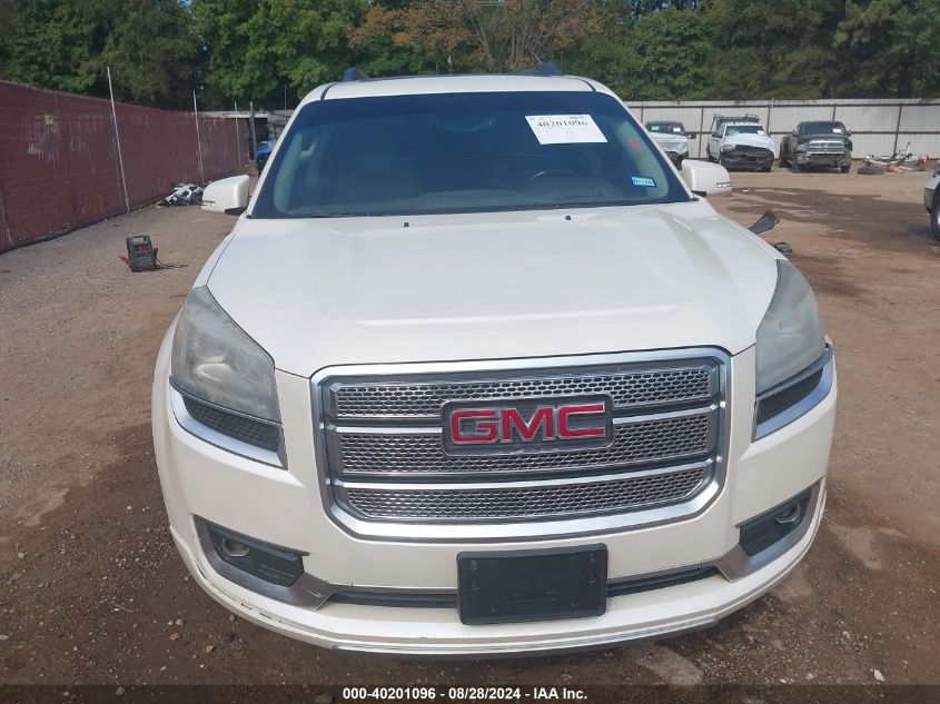 2013 GMC Acadia Denali VIN: 1GKKRTKD6DJ199995 Lot: 40201096