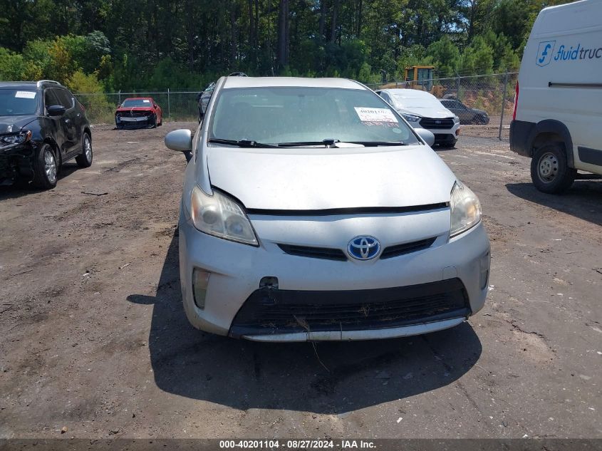 2014 Toyota Prius Two VIN: JTDKN3DU4E0383151 Lot: 40201104