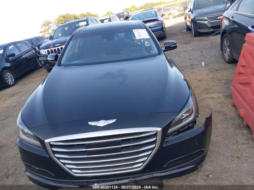 2015 Hyundai Genesis 3.8 VIN: KMHGN4JE4FU038099 Lot: 40201124