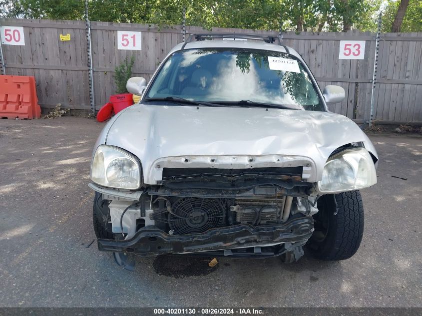 2005 Hyundai Santa Fe Gls/Lx VIN: KM8SC73E25U005728 Lot: 40201130