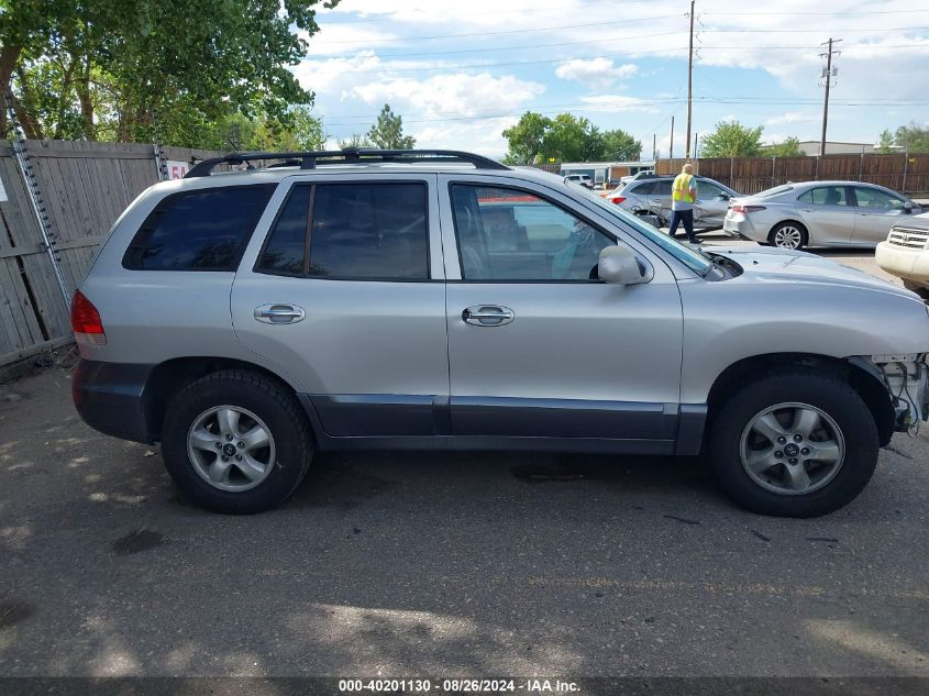 2005 Hyundai Santa Fe Gls/Lx VIN: KM8SC73E25U005728 Lot: 40201130