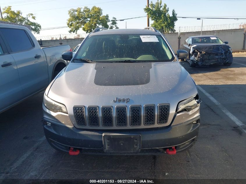 2019 Jeep Cherokee Trailhawk 4X4 VIN: 1C4PJMBN3KD189489 Lot: 40201153