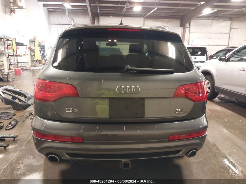 2013 Audi Q7 3.0 Tdi Premium VIN: WA1WMAFEXDD015170 Lot: 40201204