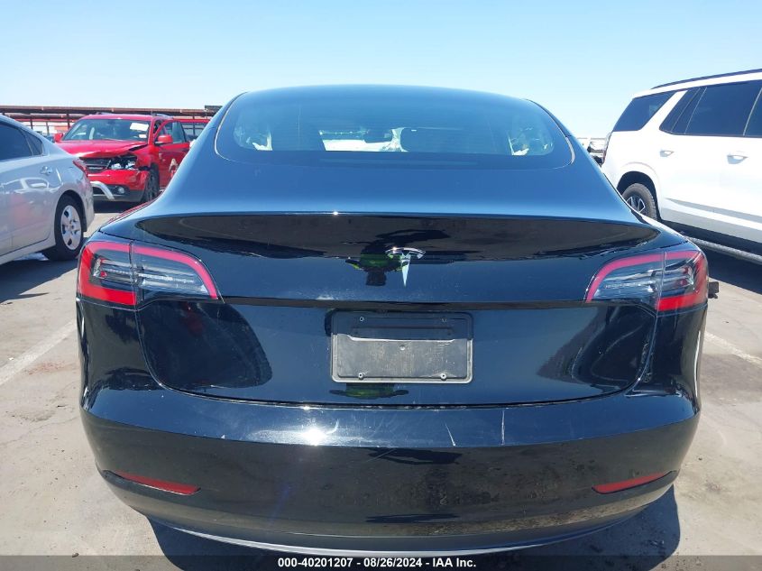 2023 Tesla Model 3 Rear-Wheel Drive VIN: 5YJ3E1EA7PF455445 Lot: 40201207