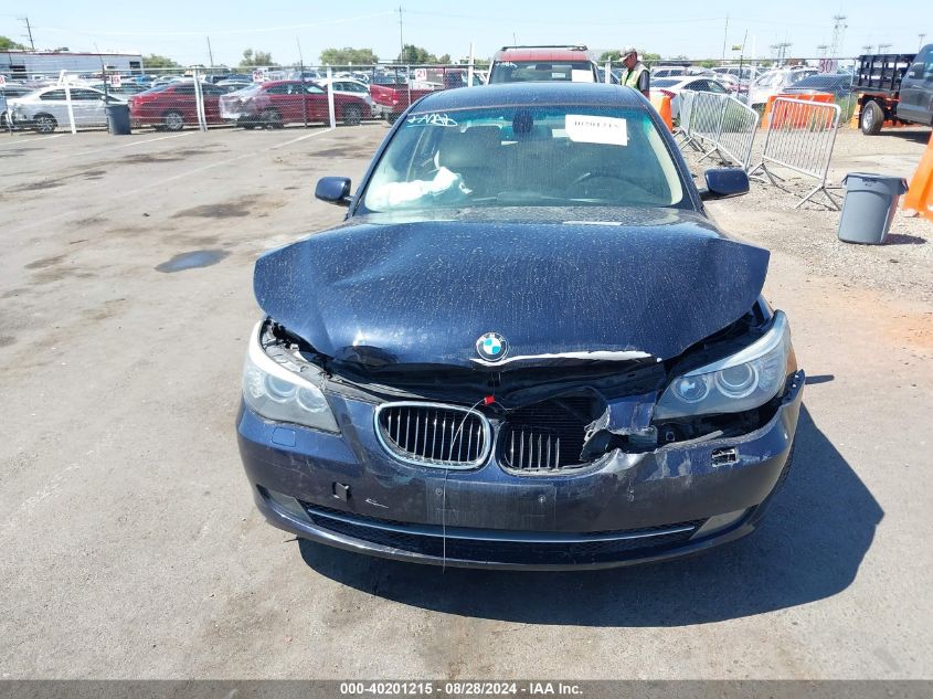 2008 BMW 528I VIN: WBANU53548C116050 Lot: 40201215