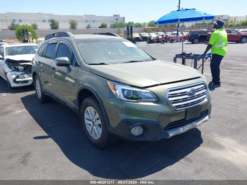 2016 Subaru Outback 2.5I Premium VIN: 4S4BSADC3G3275086 Lot: 40201217