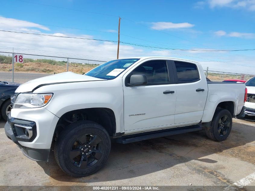 2021 Chevrolet Colorado 2Wd Short Box Wt VIN: 1GCGSBEN4M1266534 Lot: 40201231