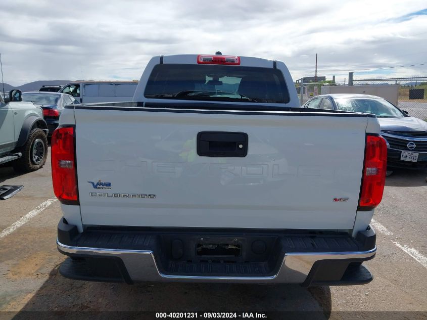 2021 Chevrolet Colorado 2Wd Short Box Wt VIN: 1GCGSBEN4M1266534 Lot: 40201231