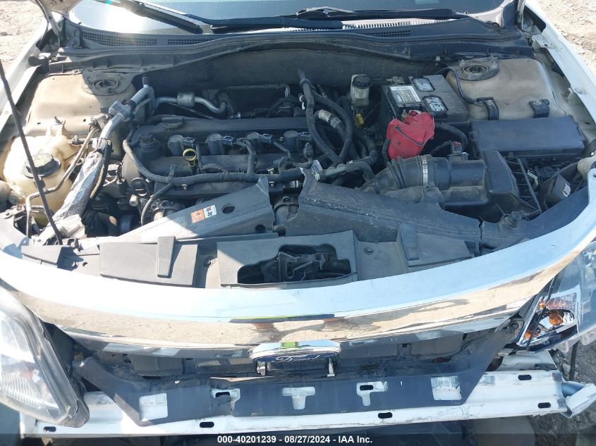 2011 Ford Fusion Sel VIN: 3FAHP0JA0BR295552 Lot: 40201239