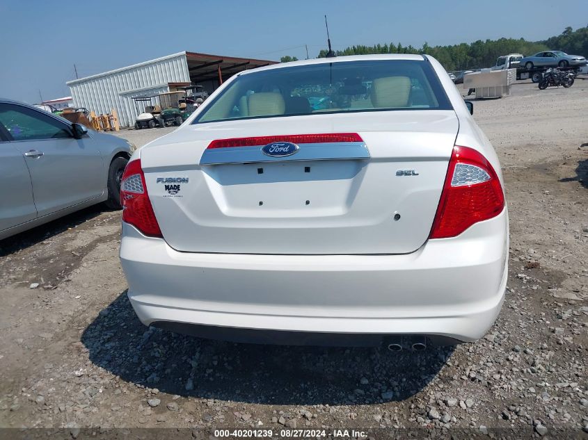 2011 Ford Fusion Sel VIN: 3FAHP0JA0BR295552 Lot: 40201239