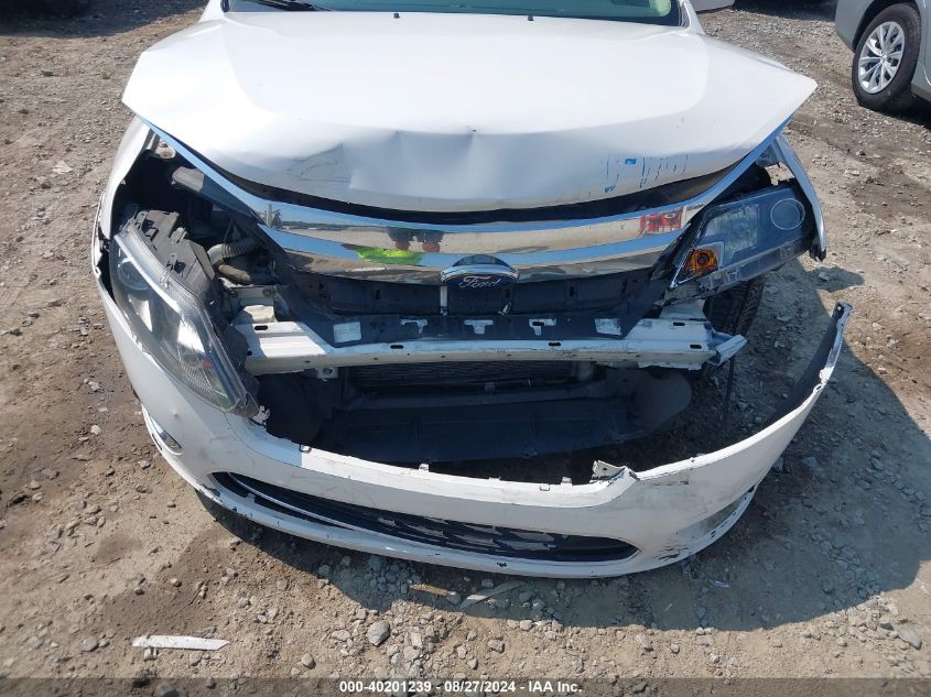 2011 Ford Fusion Sel VIN: 3FAHP0JA0BR295552 Lot: 40201239