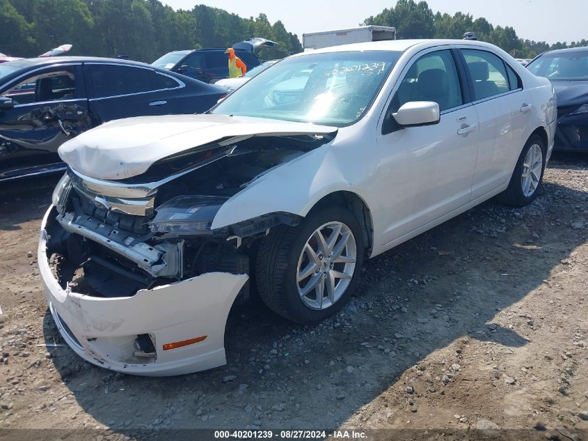 2011 Ford Fusion Sel VIN: 3FAHP0JA0BR295552 Lot: 40201239