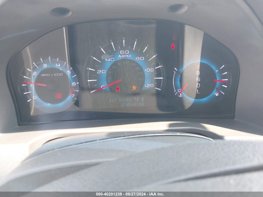 2011 Ford Fusion Sel VIN: 3FAHP0JA0BR295552 Lot: 40201239