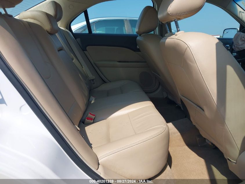 2011 Ford Fusion Sel VIN: 3FAHP0JA0BR295552 Lot: 40201239