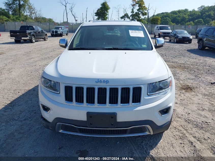 2014 Jeep Grand Cherokee Limited VIN: 1C4RJFBG1EC163649 Lot: 40201243