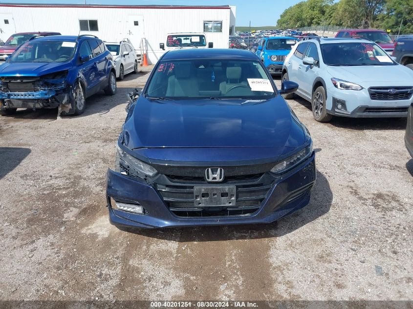 2018 Honda Accord Ex VIN: 1HGCV1F4XJA237588 Lot: 40201251