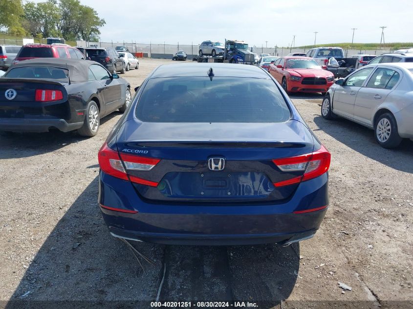 2018 Honda Accord Ex VIN: 1HGCV1F4XJA237588 Lot: 40201251