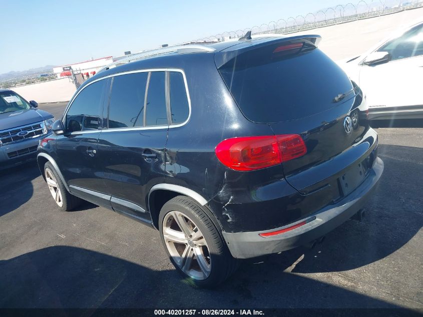 2014 VOLKSWAGEN TIGUAN R-LINE - WVGAV3AX3EW009763