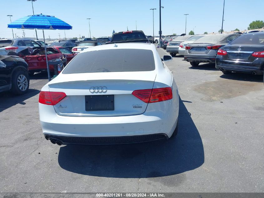 2017 Audi A5 2.0T Sport VIN: WAUD2AFR5HA000795 Lot: 40201261