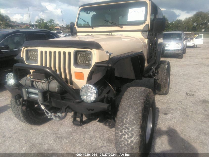 1989 Jeep Wrangler / Yj VIN: 2J4FY29T1KJ134755 Lot: 40201264