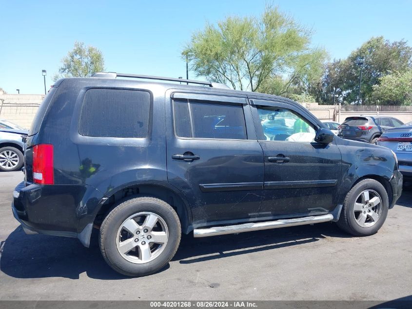 2011 Honda Pilot Ex-L VIN: 5FNYF3H52BB039924 Lot: 40201268