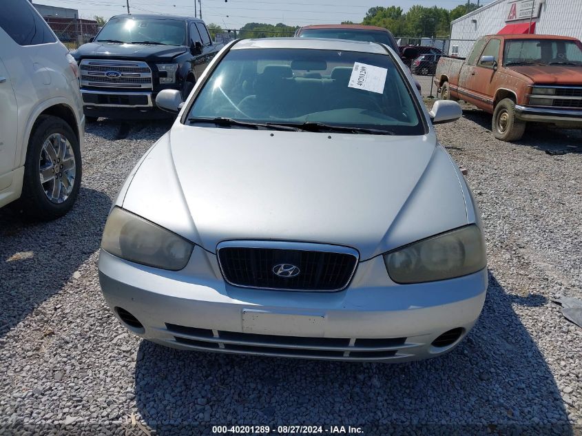 2003 Hyundai Elantra Gls/Gt VIN: KMHDN45D23U633503 Lot: 40201289