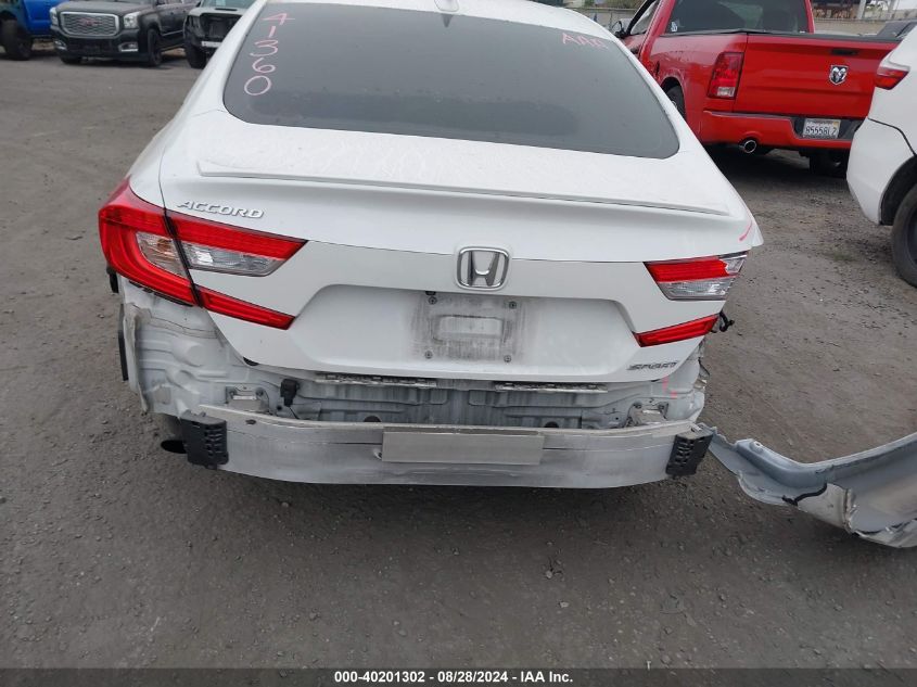 2018 Honda Accord Sport VIN: 1HGCV1F33JA128591 Lot: 40201302